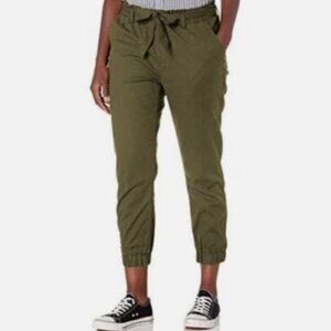 LEVIS Army Green Jet Set Belted Jogger Pants Medium